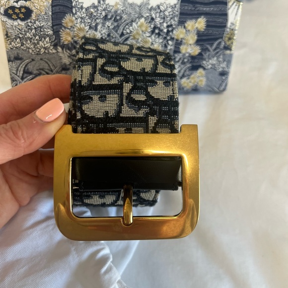 Christian Dior women’s belt diorquake large canvas size 70 - Picture 3 of 11